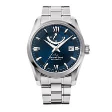 Orient Star  RK-AU0005L  Mden's Watch Navy Mechanical Automatic Stainless Steel