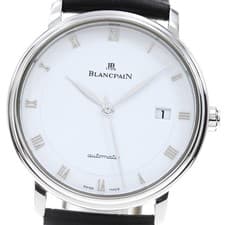Blancpain Ref.6223 1127 55A Villeret Ultra Slim Date Automatic Men s Good Condit