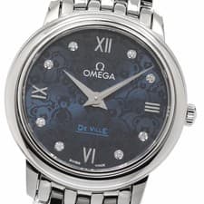 OMEGA WATCH 424.10.27.60.53.003 DE VILLE PRESTIGE ORVIS 8-DIAMOND QUARTZ WOMEN'S