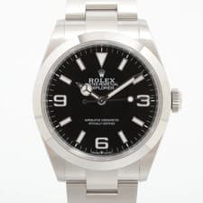 Rolex Explorer 40 224270 SS SS AT black dial