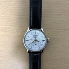 SEIKO Presage Automatic Watch Silver Dial Needs Adjustment SARY131 4R57-00E0