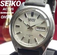 SEIKO ACTUS 7019 8010 Automatic Watch 1978 Stylish Vintage Timepiece