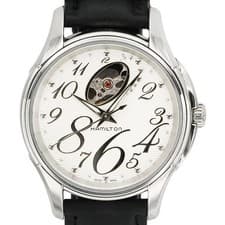 Hamilton Jazzmaster H324650 Silver Dial SS Automatic 38mm Men's Watch used