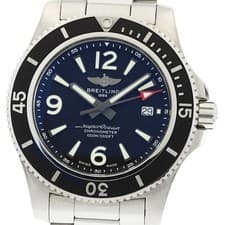 BREITLING Super Ocean 44 A17367 Date Black Dial Automatic Men's Watch_951881