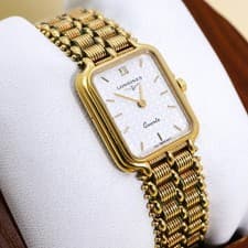 Longines Ladies Quartz Watch Classical Battery 3181Good condition  From Japan