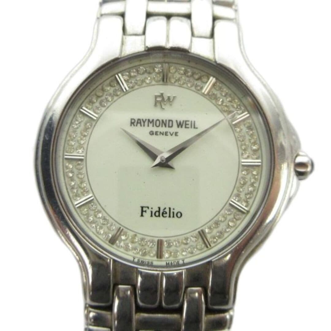 Raymond Weil 9162/2 Quartz Watch Silver Logo Used From Japan