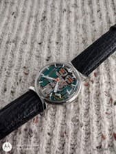 Bulova ACCUTRON 214 35mm SPACEVIEW Swiss M4 1964 Serviced BOWTIE Ready For Wear