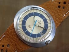 Vintage mens Omega Dynamic automatic all original generic leather strap rare!!