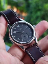 NOMOS Glashütte Club Dunkel (Ref. 702) 36mm Manual Wristwatch