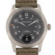 Hamilton Khaki Field Titanium Auto H702050/H70205830 TI Working