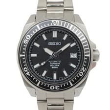 Seiko Black Samurai Diver Scuba 200m SBDA001 7S25-00D0 Black Working