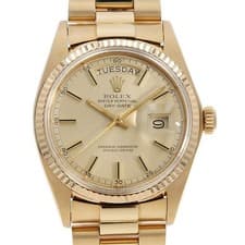 ROLEX Day date 1803/8 Champagne bar 51 Number antique mens