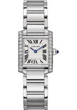 Cartier Tank Francaise 25mmx20mm W4TA0008 Stainless Steel Women's Watch