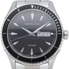 HAMILTON Jazzmaster Seaview Day-Date 42mm H37511131 Stainless Steel mensWatc...