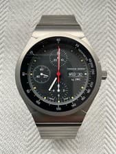 IWC Porsche Design Day Date Chrono Automatic Titanium Bracelet 42mm NOS Unworn