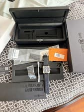 Bell & Ross BR 03-92 42mm Blue Steel BR0392-BLU-ST/SCA  watch pre owned