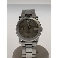 Used GUCCI◆Watch/101J/G round/Silver