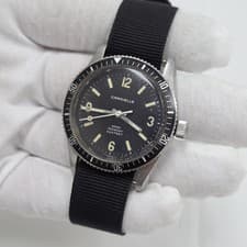 1971 Caravelle Vintage Sea Hunter Devil Diver 666ft Stainless Steel Men's Watch