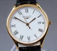 Longines Lyre L4.359.2 Swiss Quartz 32mm Unisex Gold Plated Watch Full Set