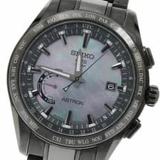 Seiko Astron 8X22-0AF0-2 SBXB091 Solar Radio Men's Watch Used