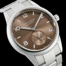 NOMOS Club Sport Neomatik 39 Amber Dial 761 Stainless Steel #SU232