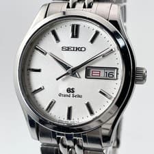 Seiko Grand Seiko Watch 9F83-9A00 Stainless Steel Silver Men's Watch