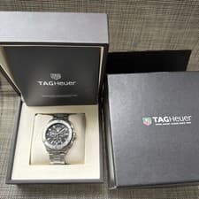 Tag Heuer Aquaracer Black Dial Quartz Watch 43mm - CAY1110 - needs battery