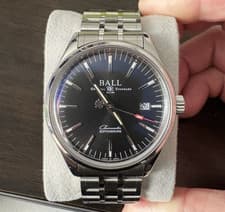 BALL WATCH Manufacture 80 NM3280D Date black Dial Automatic Men's Watch from JP