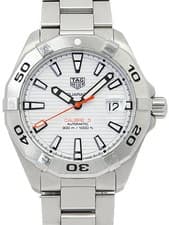 TAG Heuer Aquaracer 41mm WBD2111.BA0928 41mm White Dial Stainless Box #T286