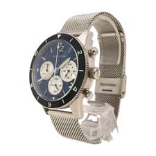 Dan Henry 1963 Black Bird Chrono 0090-1963 Ltd Ed Pilot Men's Watch Auth Japan