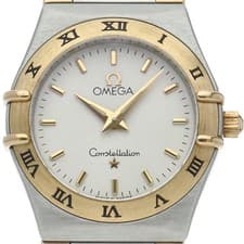 OMEGA Constellation SM 25.5 UNIT 1372.30 K18YG/Stainless Steel WomenWatch wh...