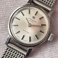 Tissot Seastar Ladies Mechanical Watch Manual Wind 20mm Womens Wrist 19cm