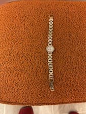 baume mercier watch women 14k gold