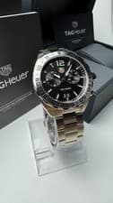 Tag Heuer Men Formula 1 Quartz WAZ111A.BA0875 Black Dial Alarm 41mm with box