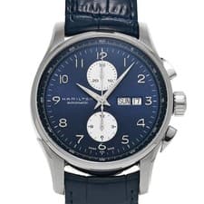 Hamilton Jazzmaster H327660 H327660 Blue Stainless Steel Automatic 45mm #W3186