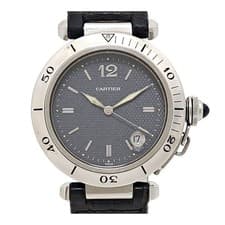 Cartier Pasha 38 W31017H3 Automatic Stainless Steel Men's Watch From Japan w0327