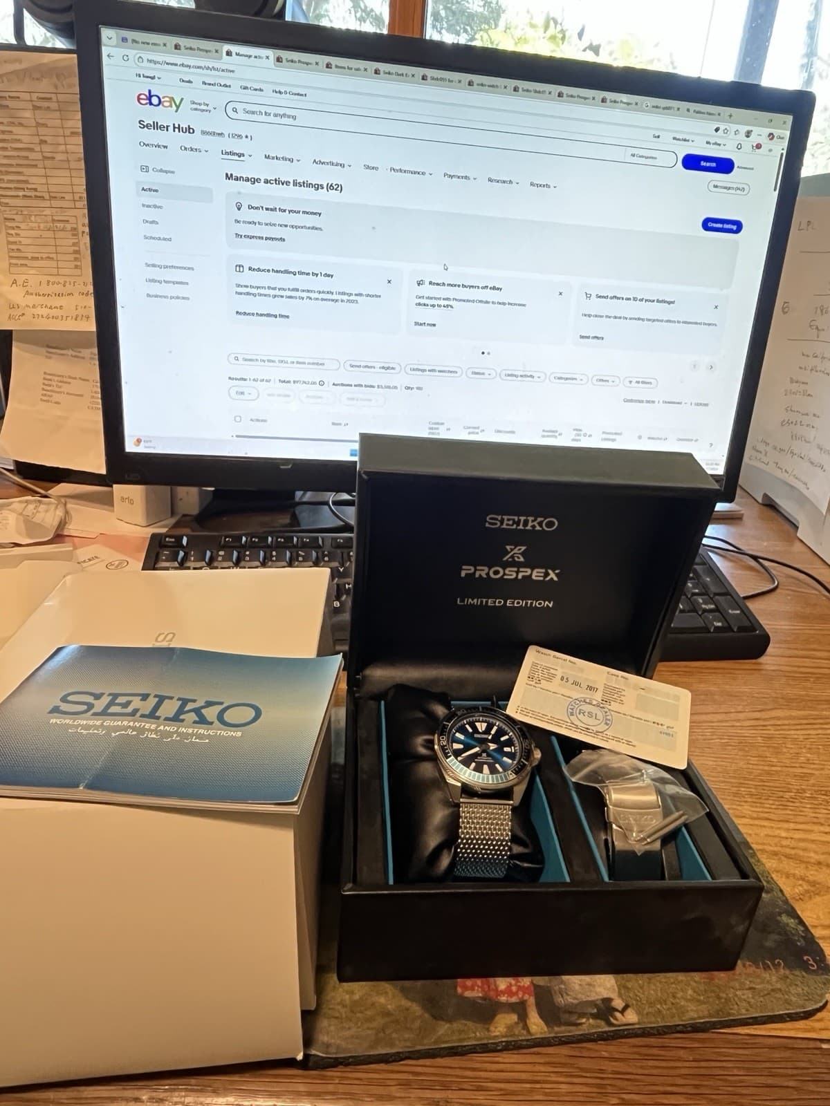 Seiko Prospex Blue Lagoon Samurai SRPB09