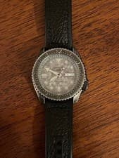 SEIKO 5 SPORTS AUTOMATIC Men's Analog Gray Dial Mechanical Wrist Watch Authentic