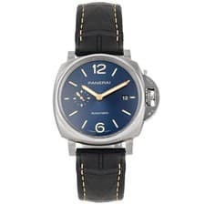 Panerai Luminor Due Titanium Blue Dial 42mm PAM00927 Full Set