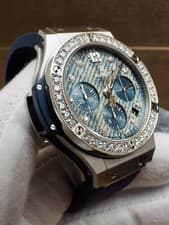 Hublot Big Bang Jeans Factory Diamonds 99% LNIB Full Set! 341.SL.2770.NR.1204