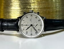 IWC Portuguese Chronograph Portuguese IW371446 official card 2012