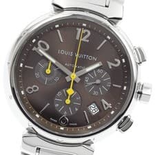 LOUIS VUITTON Tambour Q1121 Date Chronograph Automatic Men's Watch_944884