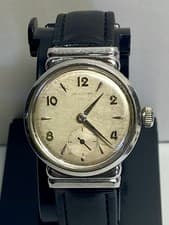 Vintage Hamilton Vardon cld Stainless Steel 17J Manual Wind Watch - Runs S&W, 3T