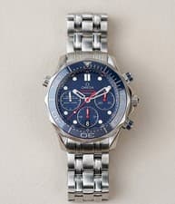 Omega Seamaster 300M Diver Chronograph Blue 212.30.42.50.03.001 Men's Watch
