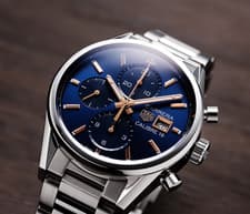 TAG Heuer Carrera Calibre 16 Chronograph CBK2115.BA0715 Men "REFURBISHED"