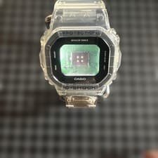 Casio DWE-5640RX G-SHOCK Clear Skeleton Dial Watch Resin Band Authentic