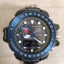 CASIO G-SHOCK GWN-1000B-1BJF GULFMASTER Radio-Controlled Solar Powered Excellent