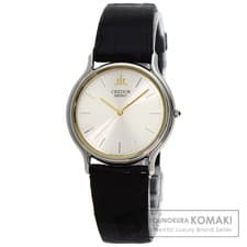 SEIKO GCAR051 8J81 6A30 Credor wristwatch SS leather men s used From Japan