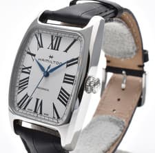 [NEAR MINT] Hamilton Boulton H135190 White Roman Hand Winding 34mm Men's Swiss