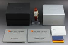 [BOX & Paper] HAMILTON American Classic Boulton H13431553 Men's Qz Watch U791